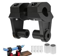 Estensori Della Barra Della Moto - Regotti Di Altezza Del Manubrio, Riser In Acciaio Solido | Kit Di Elevazione Del Manubrio Per Tournée Per Motociclisti Sportivi, Cavalieri ATV, Stabilità Del Terreno
