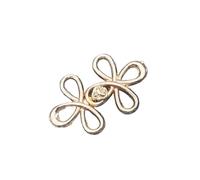 Estensori Per Pantaloni 3pc Leaf Clover Buckle Adjuster Waist Tightener Adjustable Detachable Seamless Button For Pants Skirts