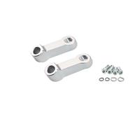 Estensori Specchietti Adattatore Di Prolunga Per Specchietti Retrovisori Per Moto, Base Per Specchietto Retrovisore, Vite, Staffa Estensione(WHITE)