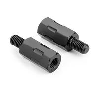 Estensori Specchietti Adattatori Per Specchietti Retrovisori Per Moto, Estensione M8 8 Mm M10 10 Mm, Viti Antiorarie, Filettatura Destra Sinistra(40MM M8)