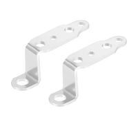 Estensori Specchietti Supporto Per Moto, Per Specchietto Retrovisore, Per Lampada, Morsetto Per Accessori Per E Scooter(Silver)