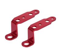 Estensori Specchietti Supporto Per Moto, Supporto Per Specchietto Retrovisore, Supporto Per Lampada, Morsetto Per Accessori Per Moto E Scooter(RED)