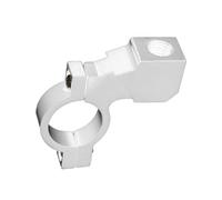 Estensori Specchietti Supporto Per Specchietto Retrovisore Per Moto, Bici, ATV, Morsetto Da 10 Mm, Filettatura, Staffa Per Specchietto Retrovisore Per Manubrio Di Moto(BLACK1)