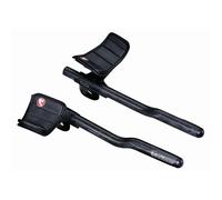 Estensori Vision Trimax carbone clip-on réglable r-bend v18 Noir