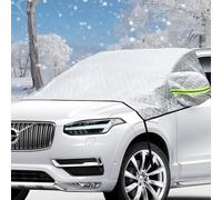 Esteopt Copertura per parabrezza per ghiaccio e neve auto parabrezza neve copertura 4 strati protezione per neve, ghiaccio, UV, gelo e specchio protezione universale