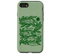 Ester 4:14 Forse sei stato creato verde foglia cristiana Custodia per iPhone SE (2020) / 7/8