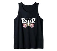 Ester Butterfly - Personalizzato Carino Nome Word Art Canotta