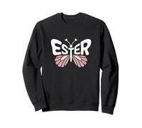 Ester Butterfly - Personalizzato Carino Nome Word Art Felpa