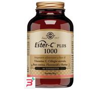 Solgar Ester-C Plus 1000 Integratore Vitamina C a pH Tamponato, 90 Tavolette