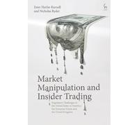 Ester Herlin-Karnell Nicholas R Market Manipulation and Insider Tra (Tascabile)