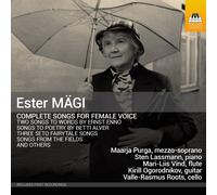 Ester Magi Ester Mägi: Complete Somgs for Female Voice (CD) Album
