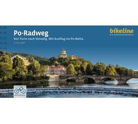 Esterbauer Verlag Po - Radweg Von der Quelle nach Venedig (Anello, filo)
