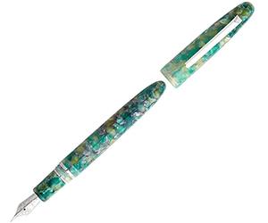 Esterbrook Estie Sea Glass & Rodio Penna stilografica (Broad)