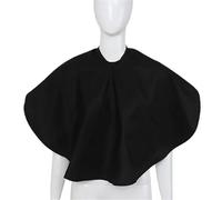 Estere Capo da Barbiere | Utilizzo multicolore: scialle riutilizzabile for lo styling permanente della tintura for capelli(Black)