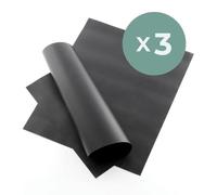 Esterilla InnovaGoods 8435527828202 Pack 6 Unità Fibra di Vetro Nero 40x33cm