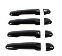 Esterna Portiera Maniglia Compatibile Con Versa Per Tiida 2012-2015 2016 2017 2018 Coprimaniglie Per Portiere Nere Lucide Adesivi Per Auto Accessori In Carbonio Ricambi Auto
