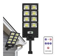 Esterne a Energia Solare - Lampada LED Con Telecomando - Da Recinzione Con Sensore Di Movimento - Per Giardino Terrazza Prato Sentiero Viale Casa Appartamento Ufficio Scuola