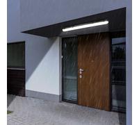 Esterni Apparecchio Stagno Luce da Vasca Industriale IP65 Milchigweiß LED L 60cm