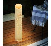 Esterni Lampada a Spiedo Solare LED Chiodi Bambù Verde Effetto di Luce Giardino