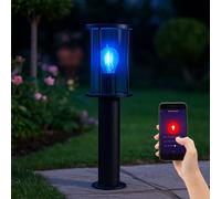 Esterni Luce con Piedistallo da Terra Smart LED Regolatore App Comando H 45 CM