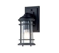 Esterni Parete Nero 29,2 CM Alto IP44 E27 Maritim Lampada Terrazza Balcone
