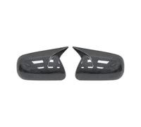 Esterni Shell Alloggiamento Specchietto Esterno Per Auto Per Toyota Per Corolla Per Vios Per Yaris Sedan P90 2007-2013 Coperchi Copri Nero Lucido Copertura retrovisore(Aspetto carbonio)
