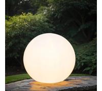 Esterni Wegeleuchte Luce Sferica Bianco IP65 E27 40 CM Moderno Tondo 45 Giardino