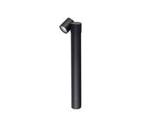 Esterni Wegeleuchte Nero 55 CM Vetro IP54 Regolabile Schermo Giardino Vialetto