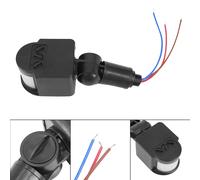 Esterno 110~220V Infrarosso Sensore Di Movimento Pir Rivelatore Luce A Parete #