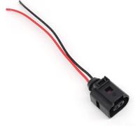 Esterno Ambiente Sensore di Temperatura Dell'aria Pigtail Per A3 Per A4 Q5 Per Tt Per Jetta Compatibile Con 1j0973702 Nero Rosso Connettore In Plastica Cablaggio Filo