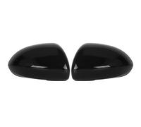 Esterno Calotta Specchietto Retrovisore Esterno Auto Per Opel Per Corsa D Per Corsa E 2006-2019 Cappucci Copri-parafanghi Portiere Laterali Neri Lucidi Copertura Specchietto(Un paio)