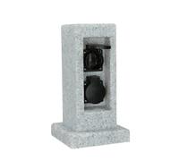 Esterno Colonna Energia 2er Distributore IP44 Presa Esterno Giardino Terrazza