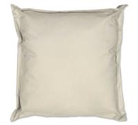 Esterno Cuscino Unico Pebble Bianco Crema 50x50cm Idrorepellente LEMETEX