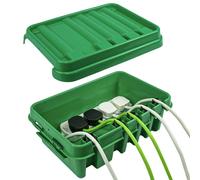 Esterno Impermeabile Elettrico Connessione Scatola IP45 Nominale Nero Medio