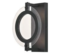 Esterno Lampada Parete LED Maddox Disco Nero 15 W Balcone [EEK: F]