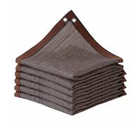 Esterno Panno Ombra con Occhielli Rete Parasole 60-70% Antistrappo Telo Ombreggiante 2x5 4x10 5x15.0 m per Giardino Balcone Campeggio Pergola(13x16.4 ft/4.0x5.0 m)