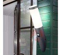 Esterno Parete Lampada Giardino Fiaccola Acciaio Inox Luci Movimento Hof Faretto [EEK: Non valutato]