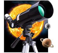 Esterno, per astronomia, rifrattore, ottica in vetro completamente rivestita, ideale per principianti con treppiede a borsa, confezione da 2, per interni/esterni