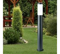 Esterno Piantana Giardino Lampione Palo Säulen-stand-leuchte Antracite [EEK: Non valutato]
