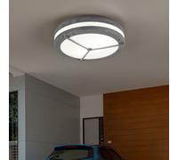 Esterno Plafoniera Lampada da Parete Grigio Giardino Calcestruzzo Ottica Balcone [EEK: Non valutato]