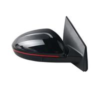 Esterno Specchietto Retrovisore Auto Porta Ala Specchio Di Montaggio Lato Esterno Specchietto Retrovisore Per Chevrolet Per Monza 2019 2020 2021 2022 2023(Red Line-RH,5P)