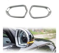 Esterno Specchietto Retrovisore Cornice Decorazione Copertura Trim 2Pcs Per A6 C7 2012-2017 Chrome ABS Accessori Auto