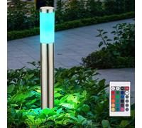 Esterno Steh LED Supporto Lampada Luce Illuminazione Giardino RGB Remoto Hof Weg [EEK: F]