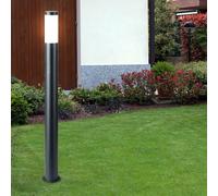 Esterno Supporto Lampada Acciaio Inox Colonne Giardino Antracite Cortile Luce [EEK: Non valutato]