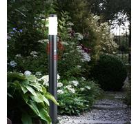 Esterno Supporto Lampada Acciaio Inox Giardino Movimento Cortile Antracite [EEK: Non valutato]