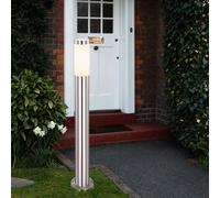Esterno Supporto Lampada Illuminazione Giardino Acciaio Inox Vie Colonne 80 CM [EEK: Inaditato]