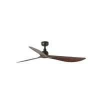 Esterno Ventilatore da Soffitto con Telecomando Outwood Legno di Noce 150cm Dc [EEK: Non valutato]