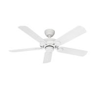 Esterno. Ventilatore da Soffitto Senza Luce Esterno Elemento Bianco 132 CM Patio [EEK: Inaditato]