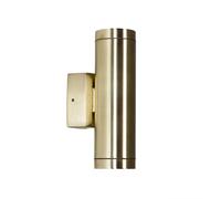 Esterno Wandleuchte Di Ottone IP64 GU10 Esterno Faretto Up Down Spot Casa Serres