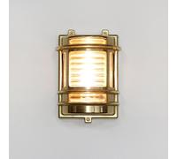 Esterno Wandleuchte Gracia Di Ottone Vetro Marittima Design Inox Casa Lampada